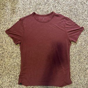 Pistol Lake Minimalist Tee - Red Size M
